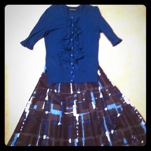 Express Cardigan + Skirt