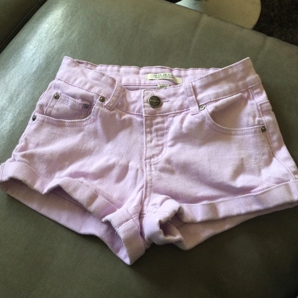 Lavender shorts