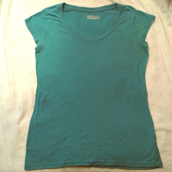 Mossimo XL casual aqua soft shirt - Picture 1 of 3
