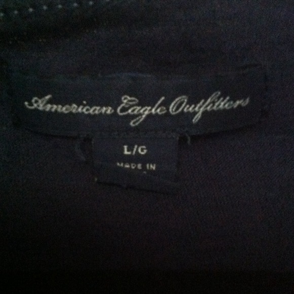 American Eagle - Navy Blue Cardi - Picture 4 of 4