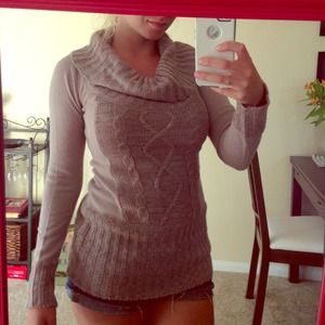 Tan sweater
