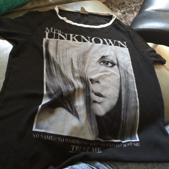 Black graphic shirt
