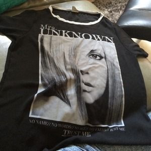 Black graphic shirt