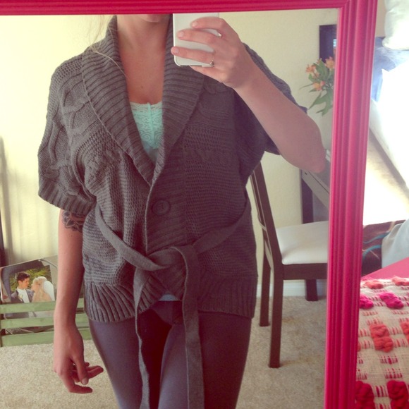 Dark gray sweater