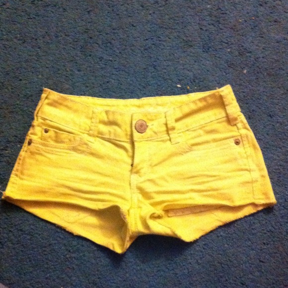 Lime green shorts - Picture 1 of 1