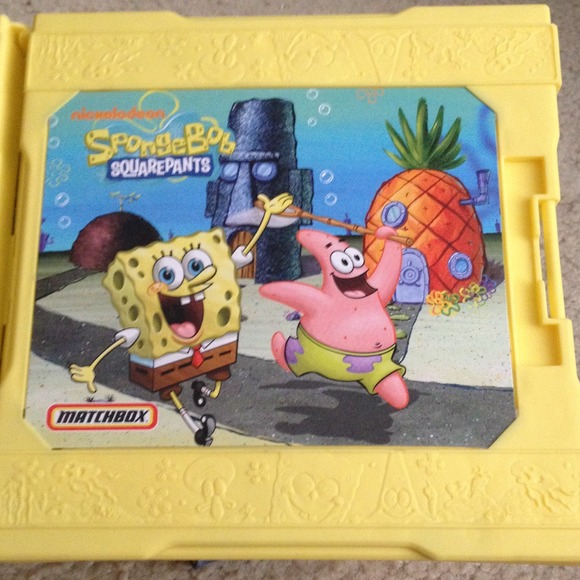 Sponge bob matchbox play set