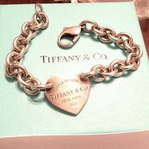 Tiffany heart bracelet