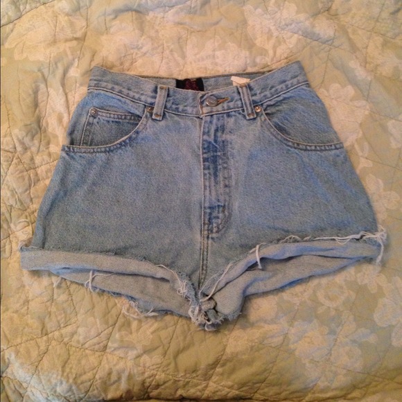 High waisted shorts