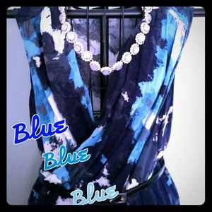 Shades of Blue Dress