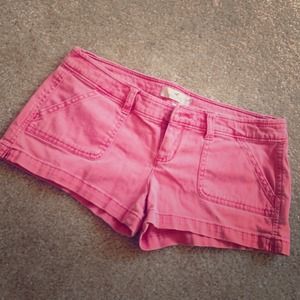 Pink shorts