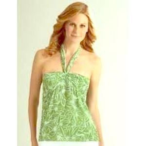 Ann Taylor Loft green chiffon tank SOLD in bundle