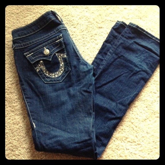 Rhinestone True Religion Jeans 🚫holding🚫