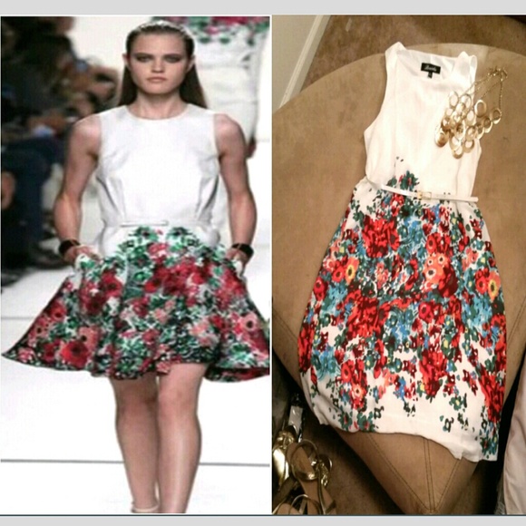 BUNDLE @kaylagailrocks 2 Floral Skater Dresses