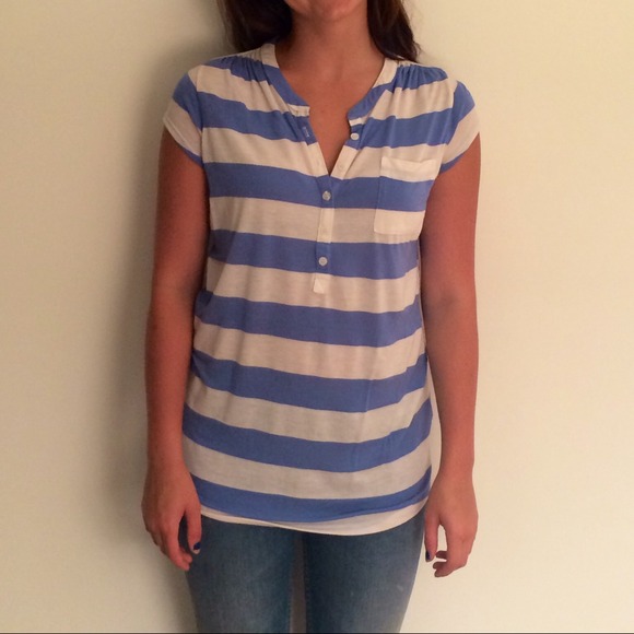 Splendid cotton nautical stripe shirt