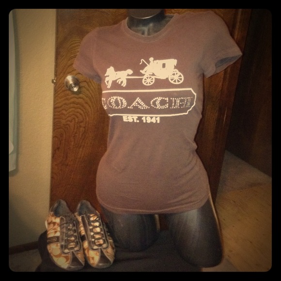 Coach shoes and shirt