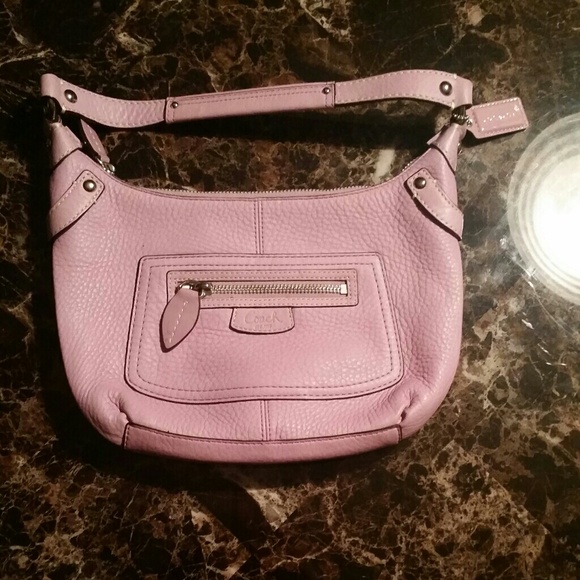 Authentic Purple Coach Purse