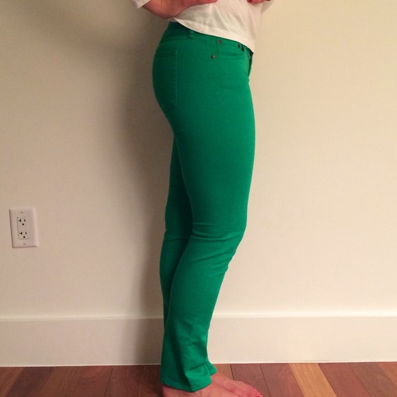 J.Crew green matchstick jean - 27 regular - Picture 2 of 3