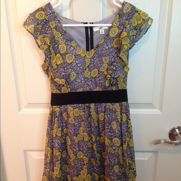Ya Los Angeles Floral Print Dress