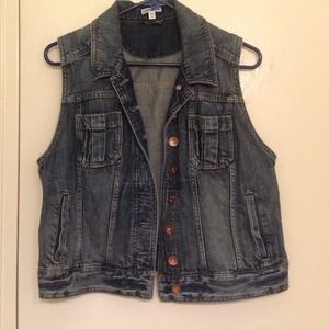 NEW!!! Express jean vest