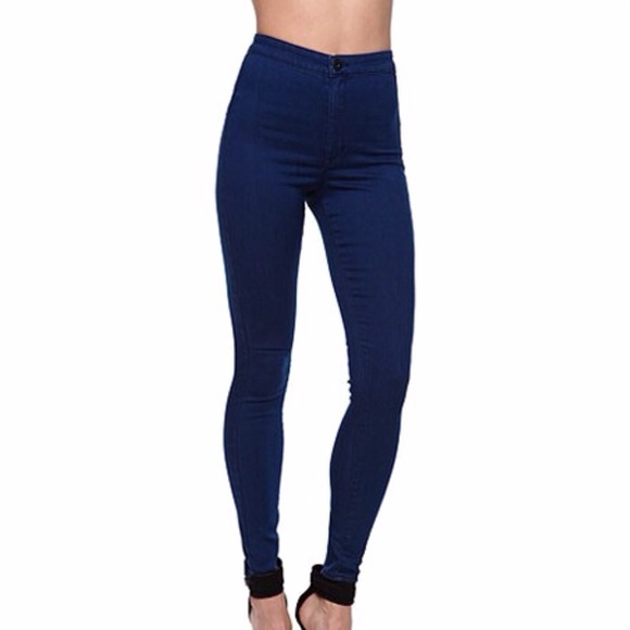 High Waisted Skinny Jeans