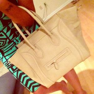 Light tan oversized Celine INSPIRED tote!