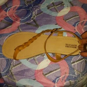 Leather weaved Sandals