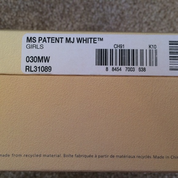 Robeez Mini Shoez - Ms Patent Mary Jane White - Picture 4 of 4