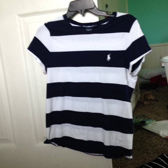 LAST DAY! Striped Polo Tee