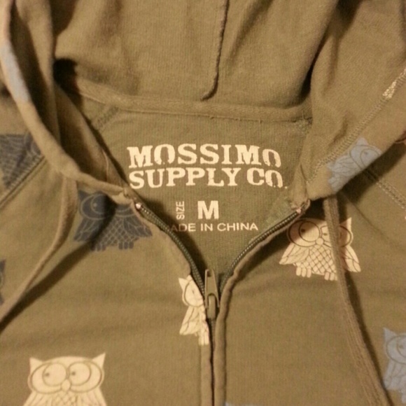 Army green quarter sleeve lightweight sweater - Picture 3 of 4