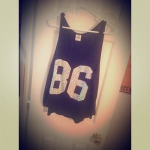 REDUCED Victoria's Secret PINK '86 Sparkle tank