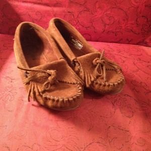 Minnetonka Slip on Moccasins