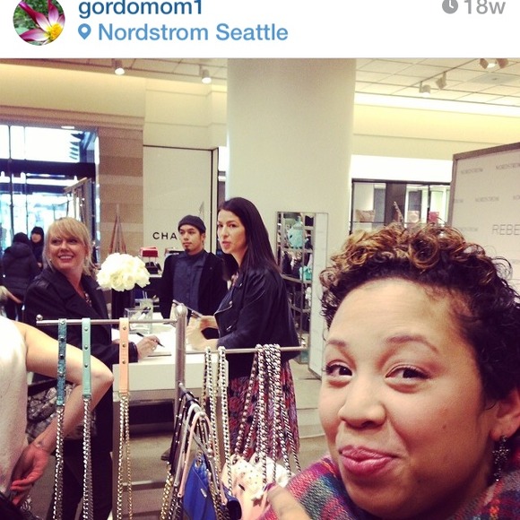 Meeting Rebecca Minkoff at Nordstrom Seattle - Picture 3 of 4