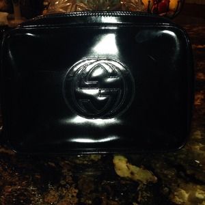 Authentic Gucci toiletry/cosmetic bag