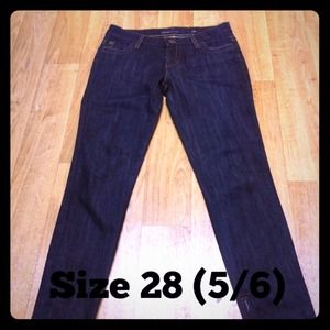 MISS SIXTY Skinnies with Zipper Bottoms!