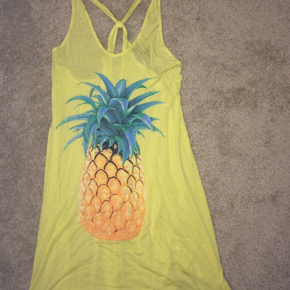 H&M pineapple dress