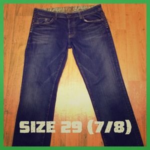 Rich & Skinny Straight Leg Studded Denim!