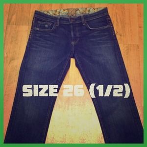 Rich & Skinny Straight Leg Studded Denim