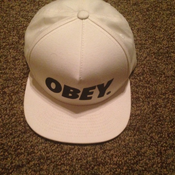 Obey off white hat