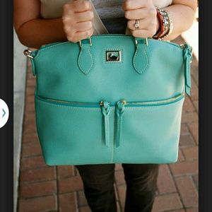 Authentic Torquoise Dooney and Burke.....pre loved