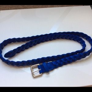 Zara blue belt