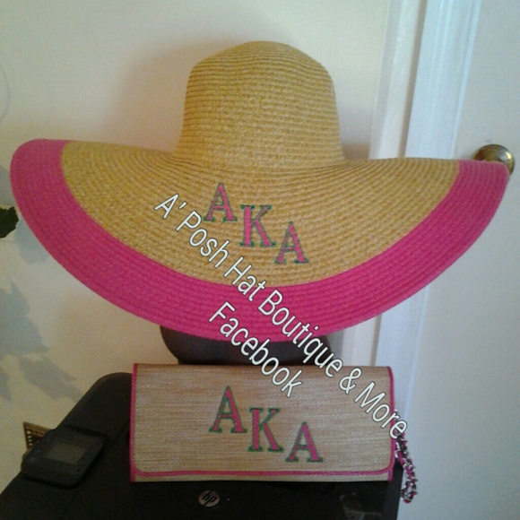 Floppy Hat & Clutch Set