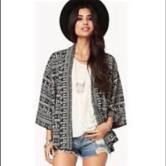 Forever 21 Kimono Cardigan