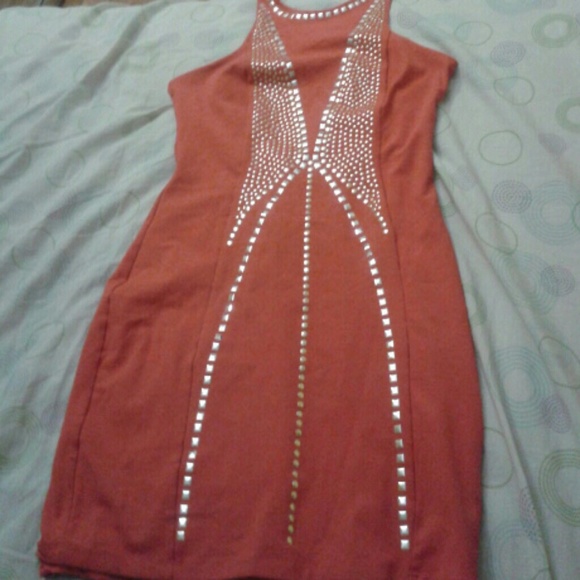 Bebe Addiction studded dress