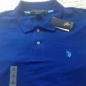 Blue Men's Polo Golf Shirt