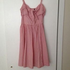 BUNDLE Red and white striped pin up inspired dress