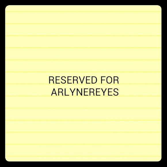 Reserved for @arlynereyes