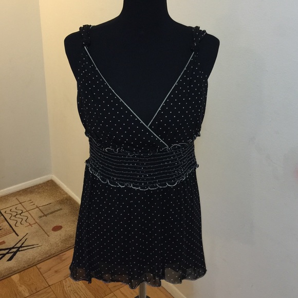 Nice dressy polkadot top