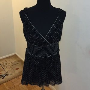 Nice dressy polkadot top