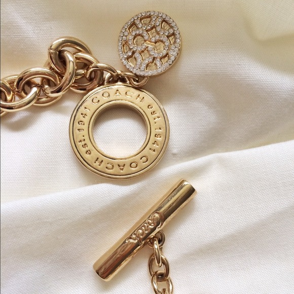 Coach Necklace in Gold - Picture 2 of 2