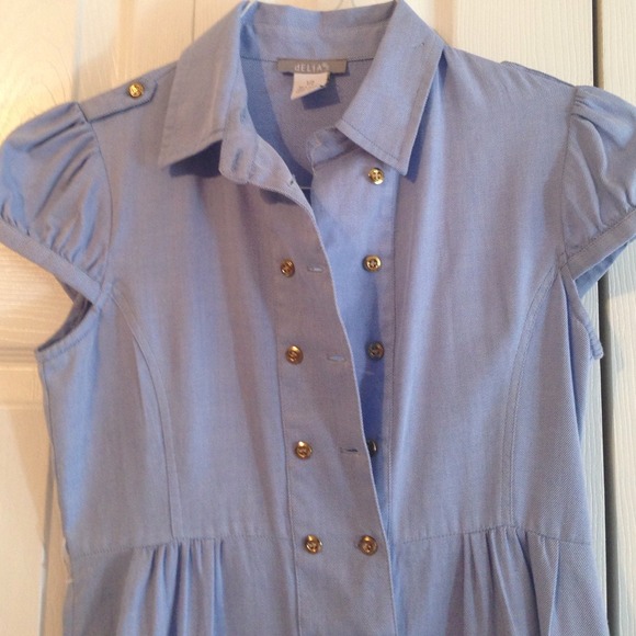 Delia's denim dress with belt(not shown,included)